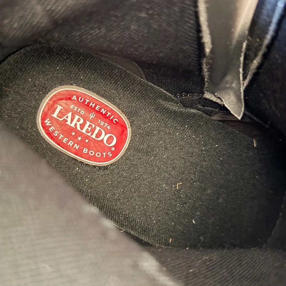 Laredo Fletcher Western Boots Pointed Toe Sz 11.5 Men Rodeo Cowboy Country Howdy - Picture 4 of 16